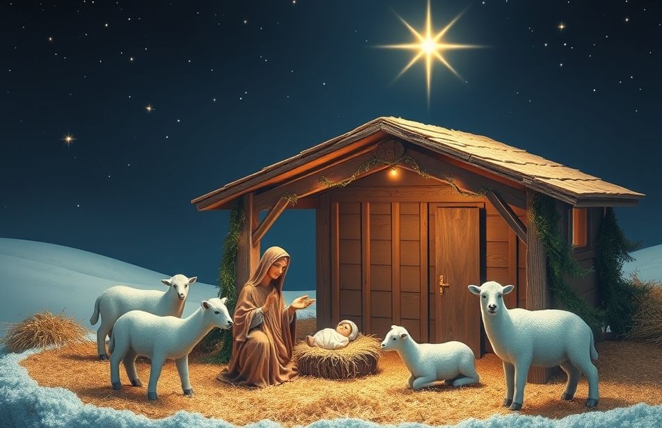 Christmas Nativity Wallpaper