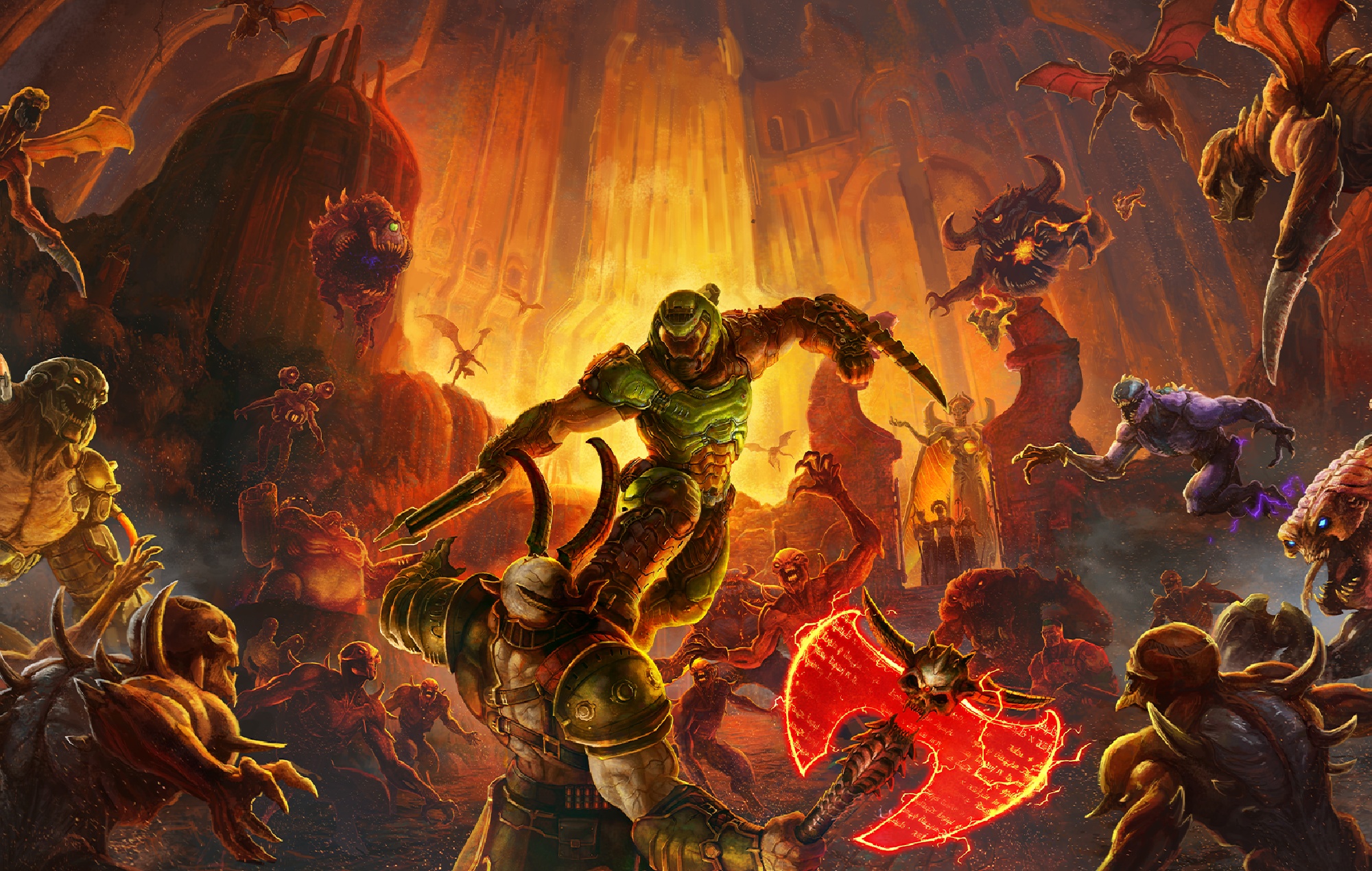 How Doom Eternal Trains You To Be A Relentless Killing Machine Wallpaper