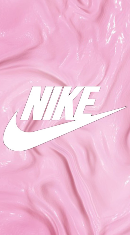 pink nike background