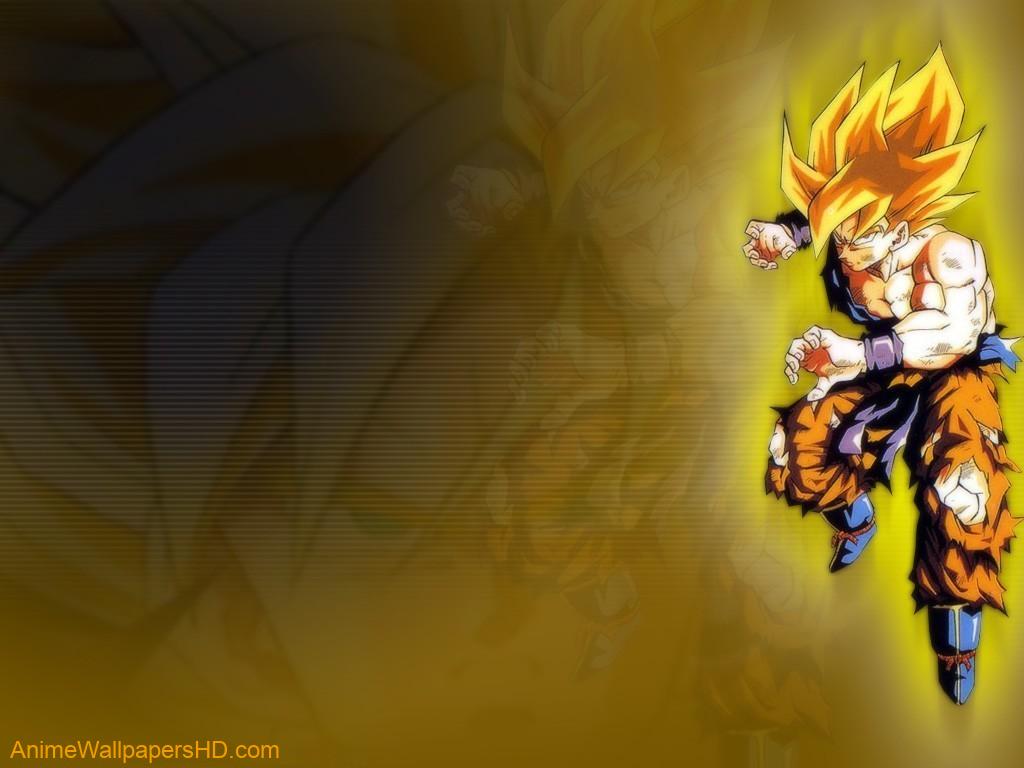 Goku Super Saiyan wallpaper 1024x768