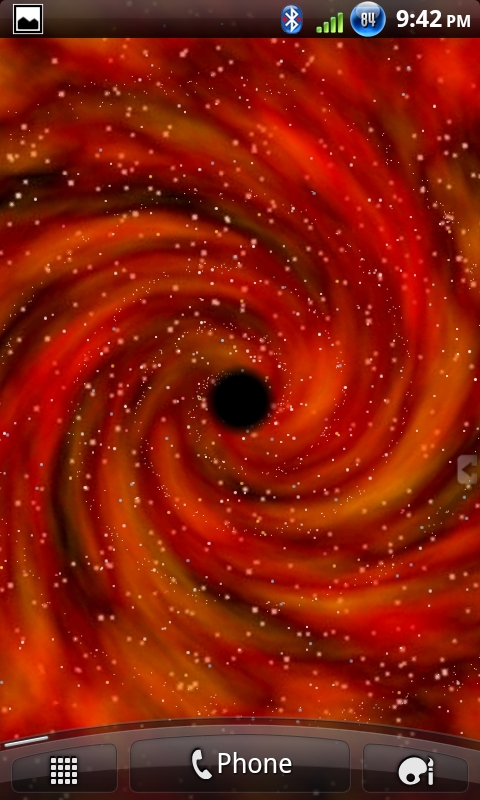 Black Hole Android Live Wallpaper Re App Res At