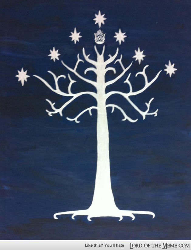 Tree Of Gondor Wallpaper The White