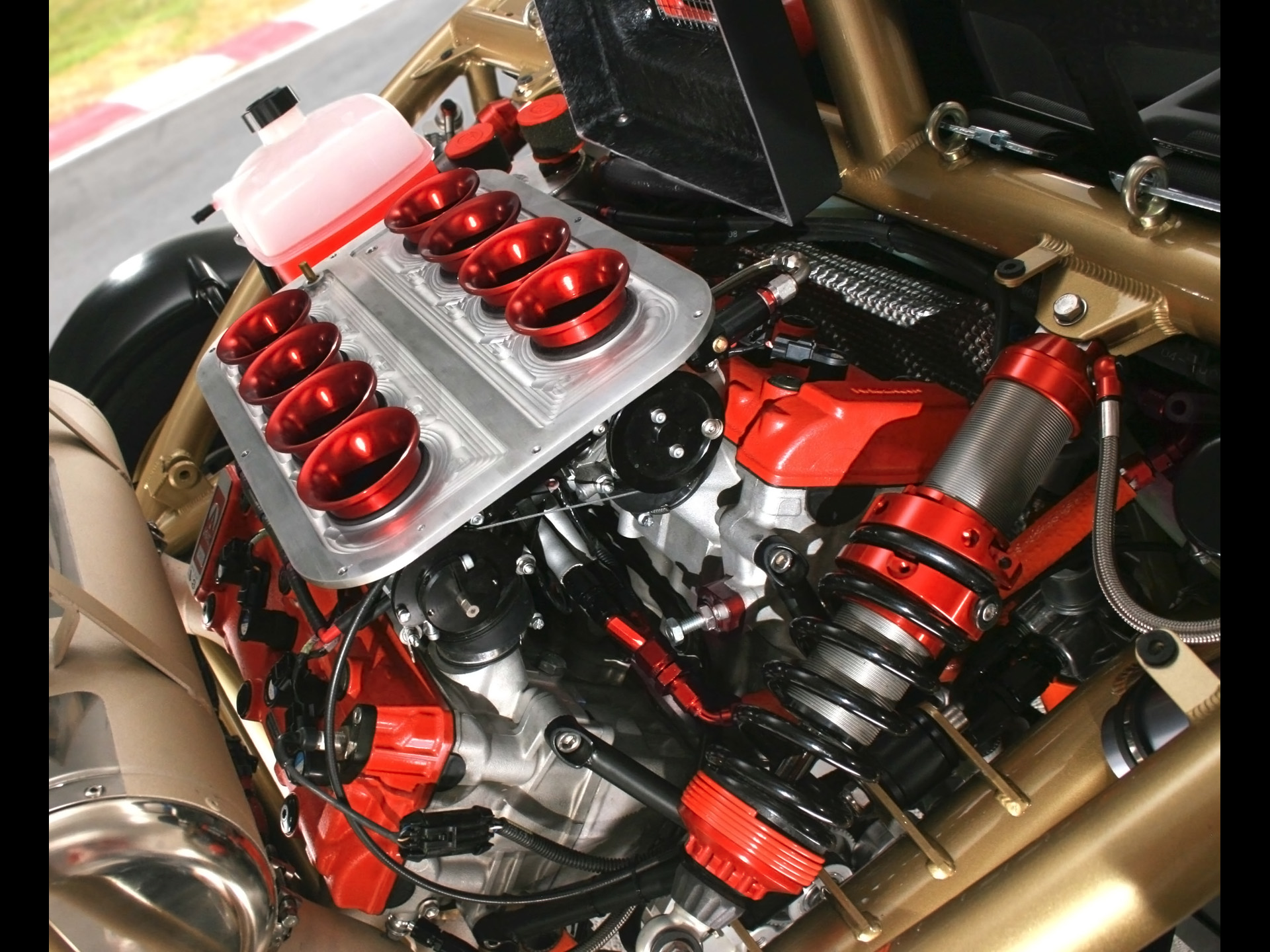 Ariel Atom V8 Engine Wallpaper
