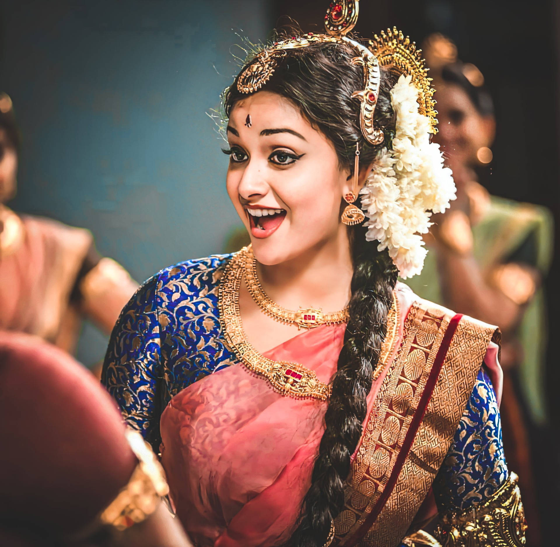 Keerthi Suresh HD Wallpaper