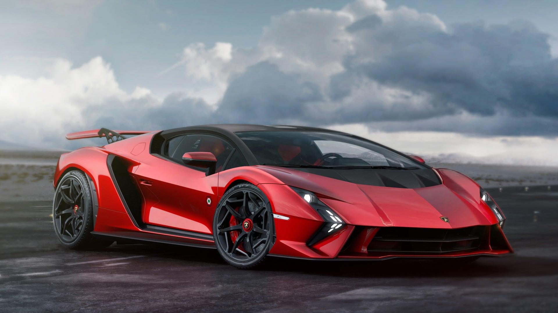 Lamborghini Says Goodbye to Its V12 With One Off Invencible Coupe
