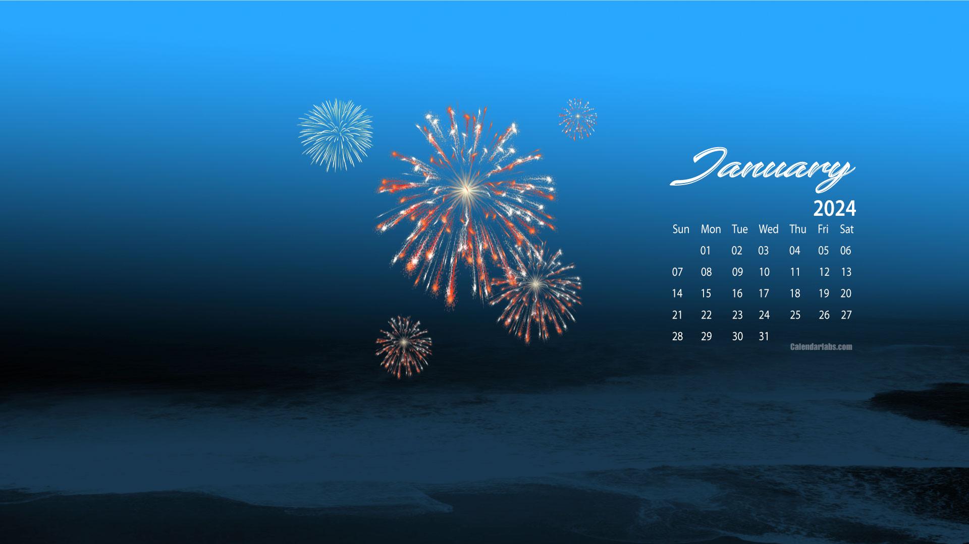 January Desktop Wallpaper Calendar Calendarlabs