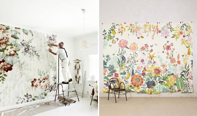 Floral Wallpaper Ideas For An Everlasting Spring On The Interior