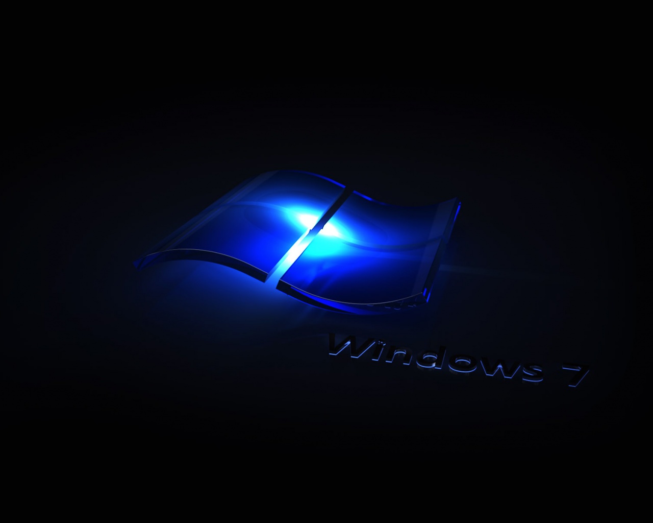 3d Blue Windows Logo Wallpaper