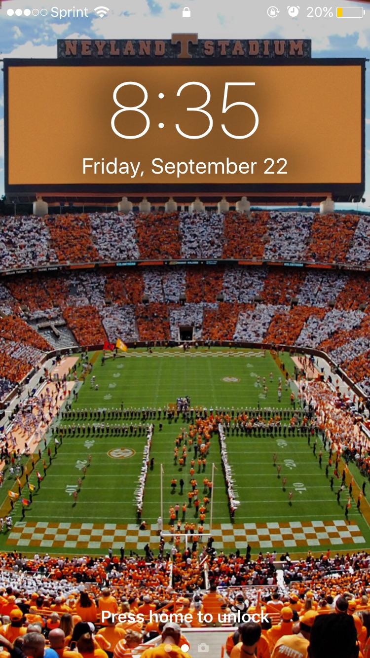 I Made A Neyland iPhone Background Where The Clock Os On