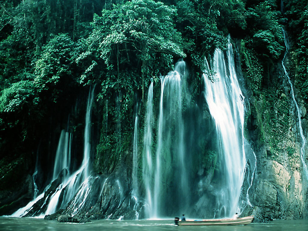 Cool HD Nature Desktop Wallpaper Natural Waterfall