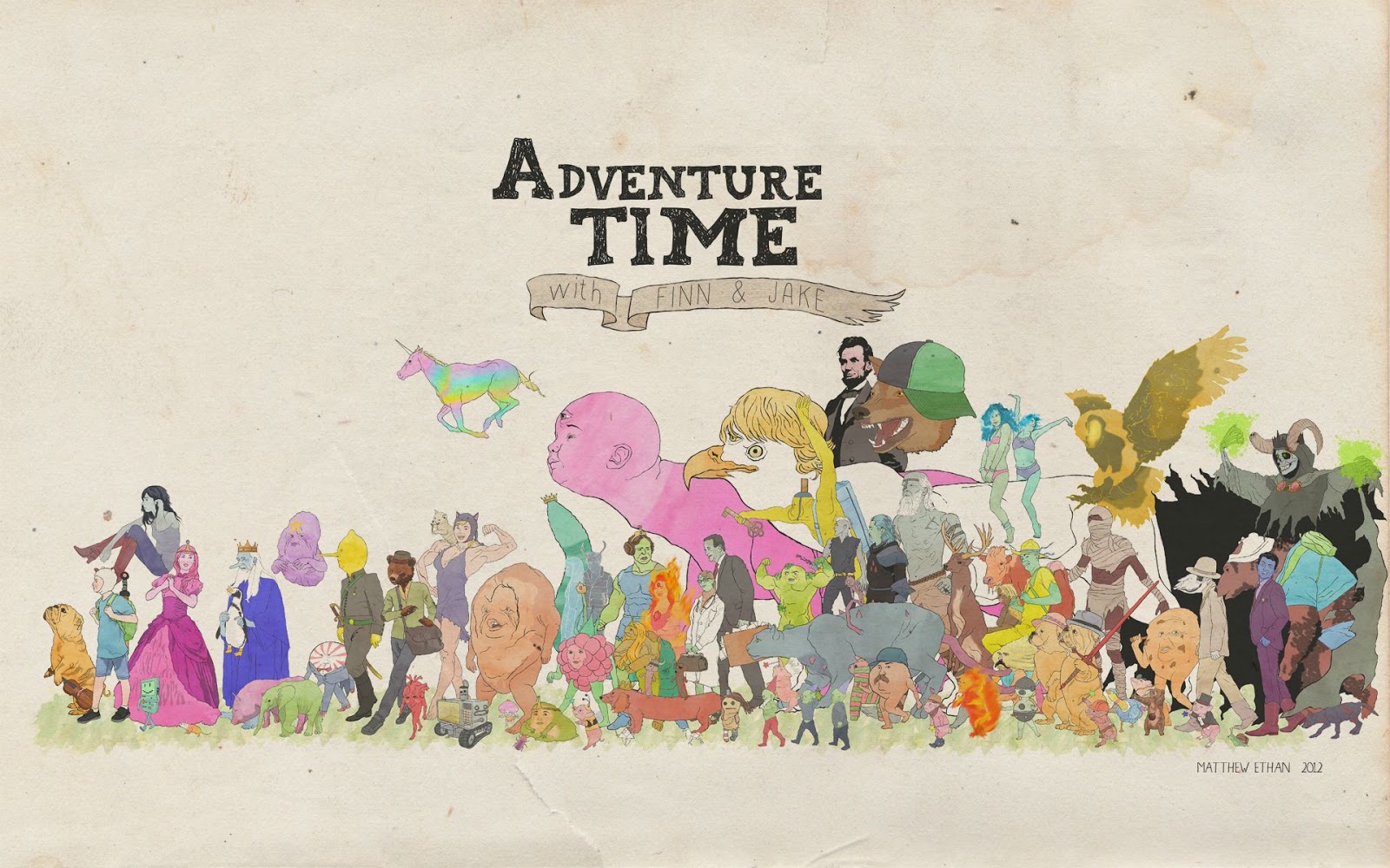 Wallpaper Adventure Time Hora De Aventura