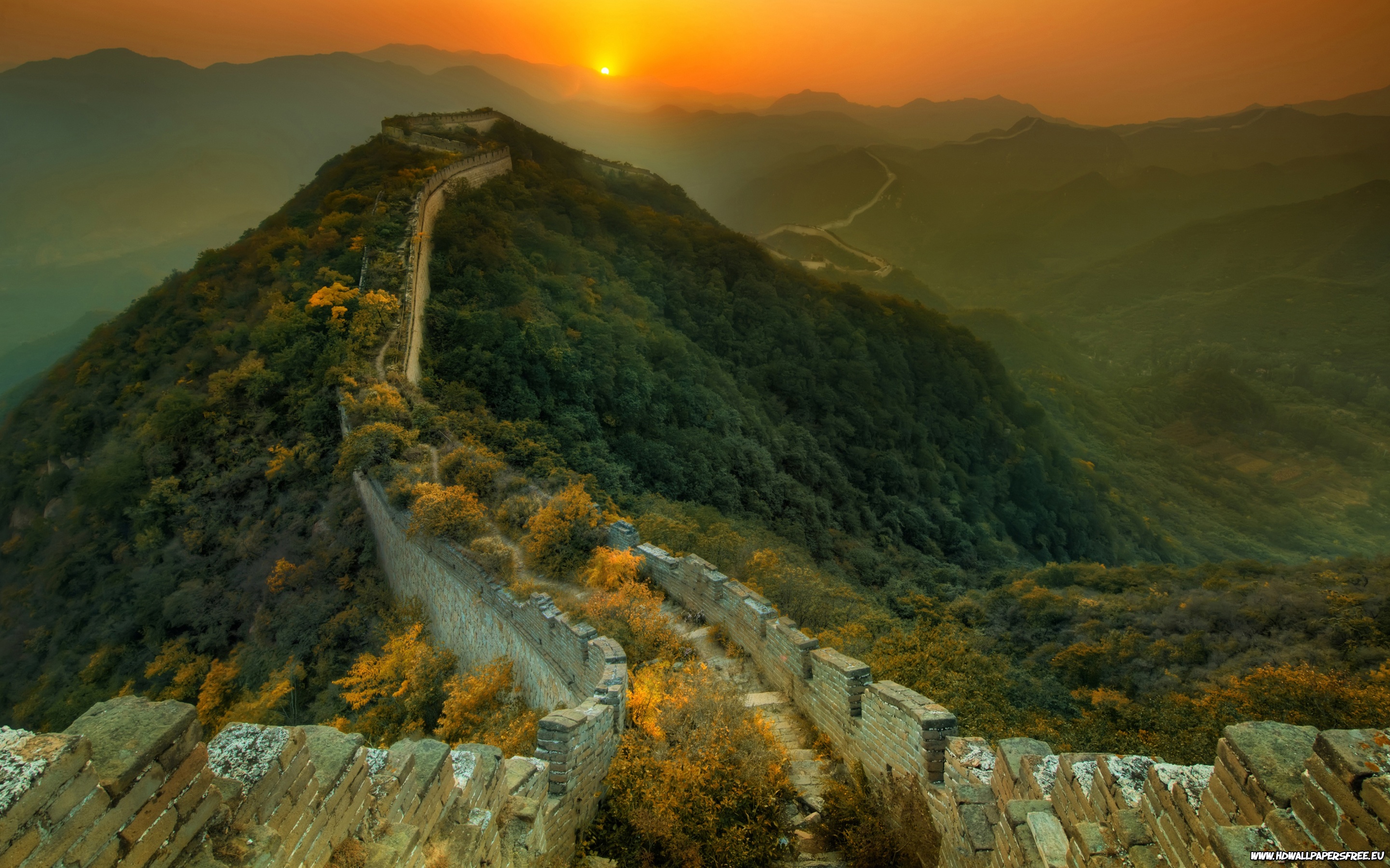 The Great Wall China Wallpaper Desktop iPad Background