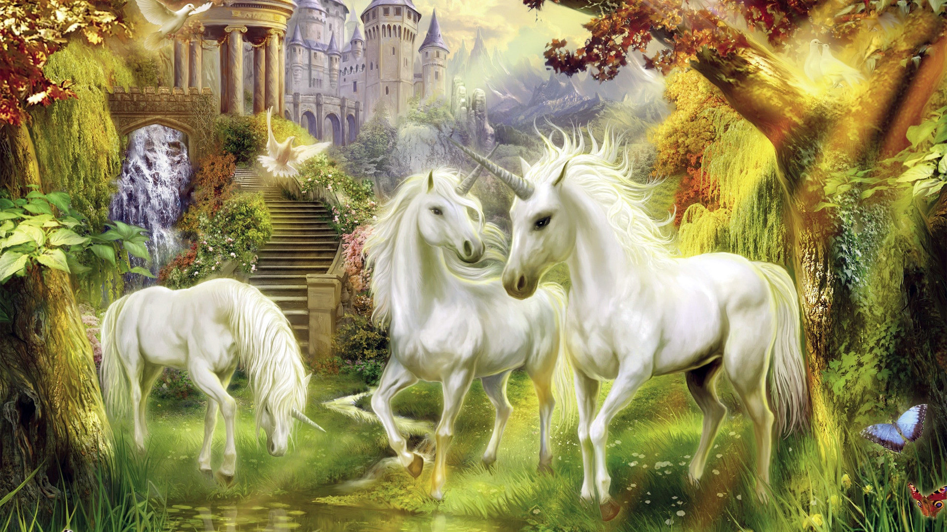 Unicorn Background For Desktop Wallpaper