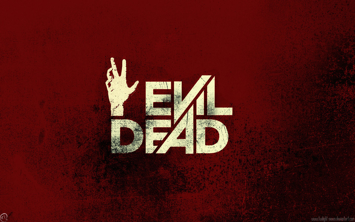 Free download Free Wallpapers The Evil Dead Fan Made Logo 1440x900 ...