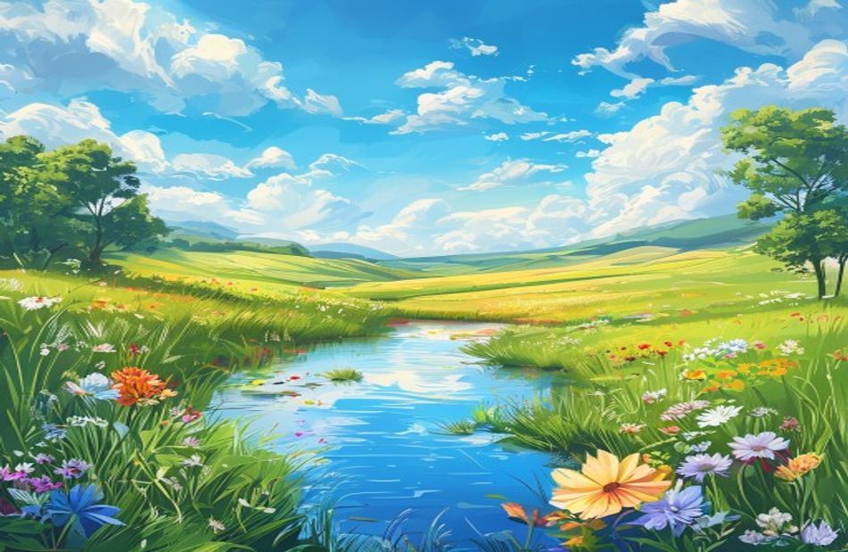 Green Space Wallpaper