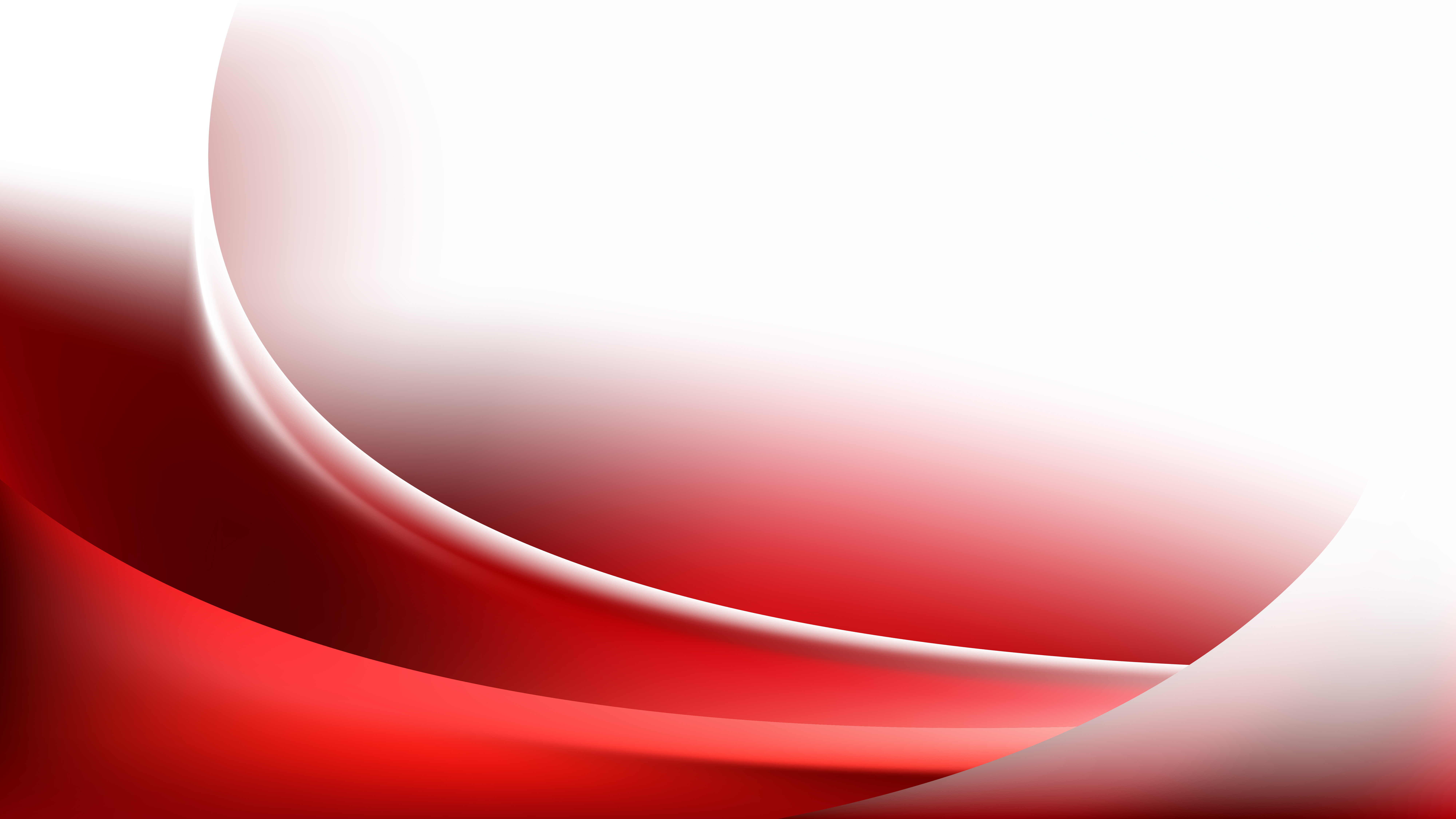 Abstract Red And White Curve Background Vector Illustration