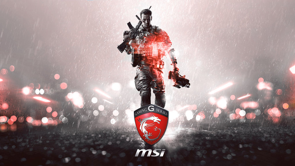 Battlefield 4 MSI Gaming Series Wallpaper by Famous1994 1024x576