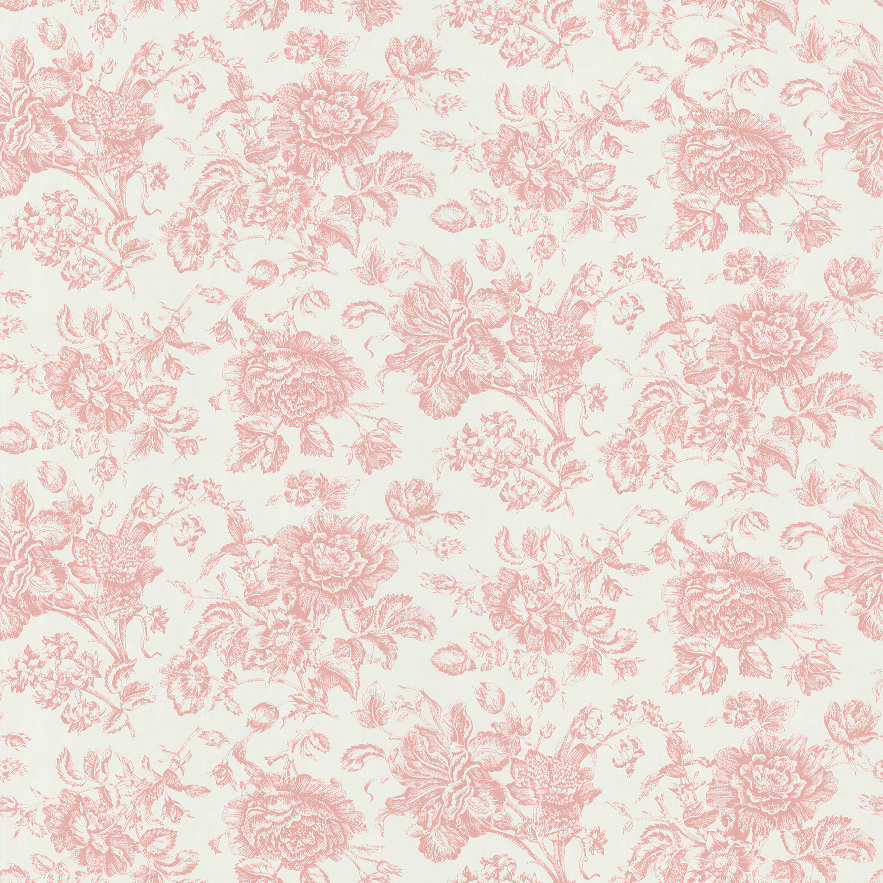 Brewster Pink Floral Toile Wallpaper Overstock Shopping Top Rated