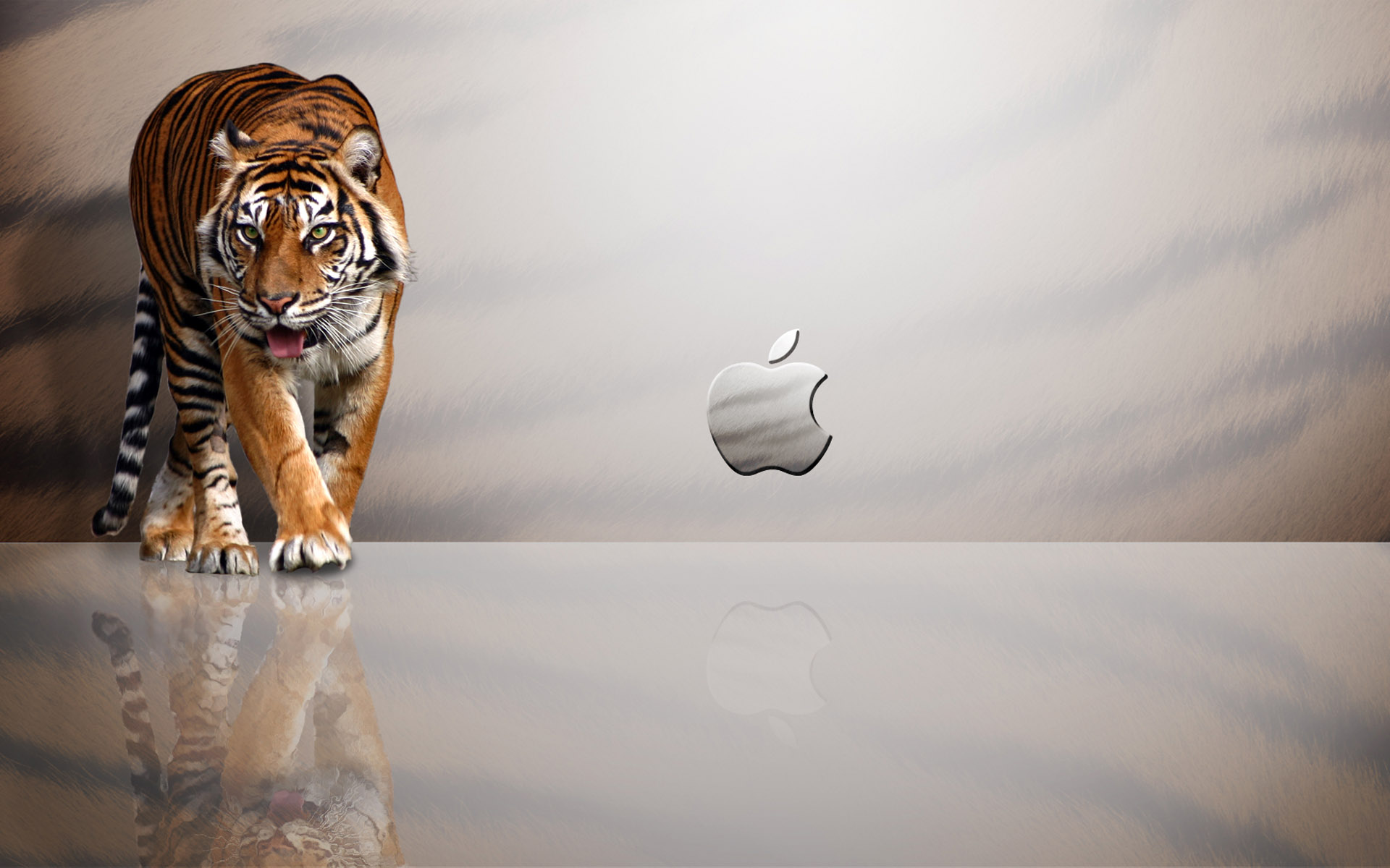 Apple Mac Tiger Wallpaper HD