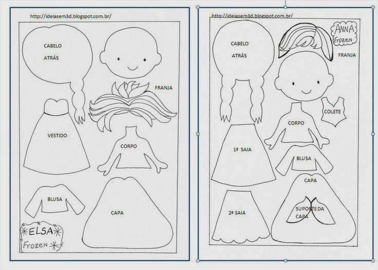 Desenhos Para Colorir Da Princesa Anna Do Boneco De Neve Olaf