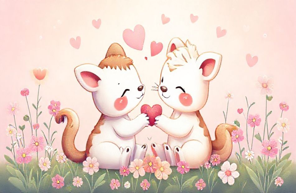 Wallpaper Love Cute