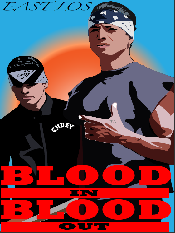 Blood In Blood Out Wallpaper Blood in blood out by mguitz22
