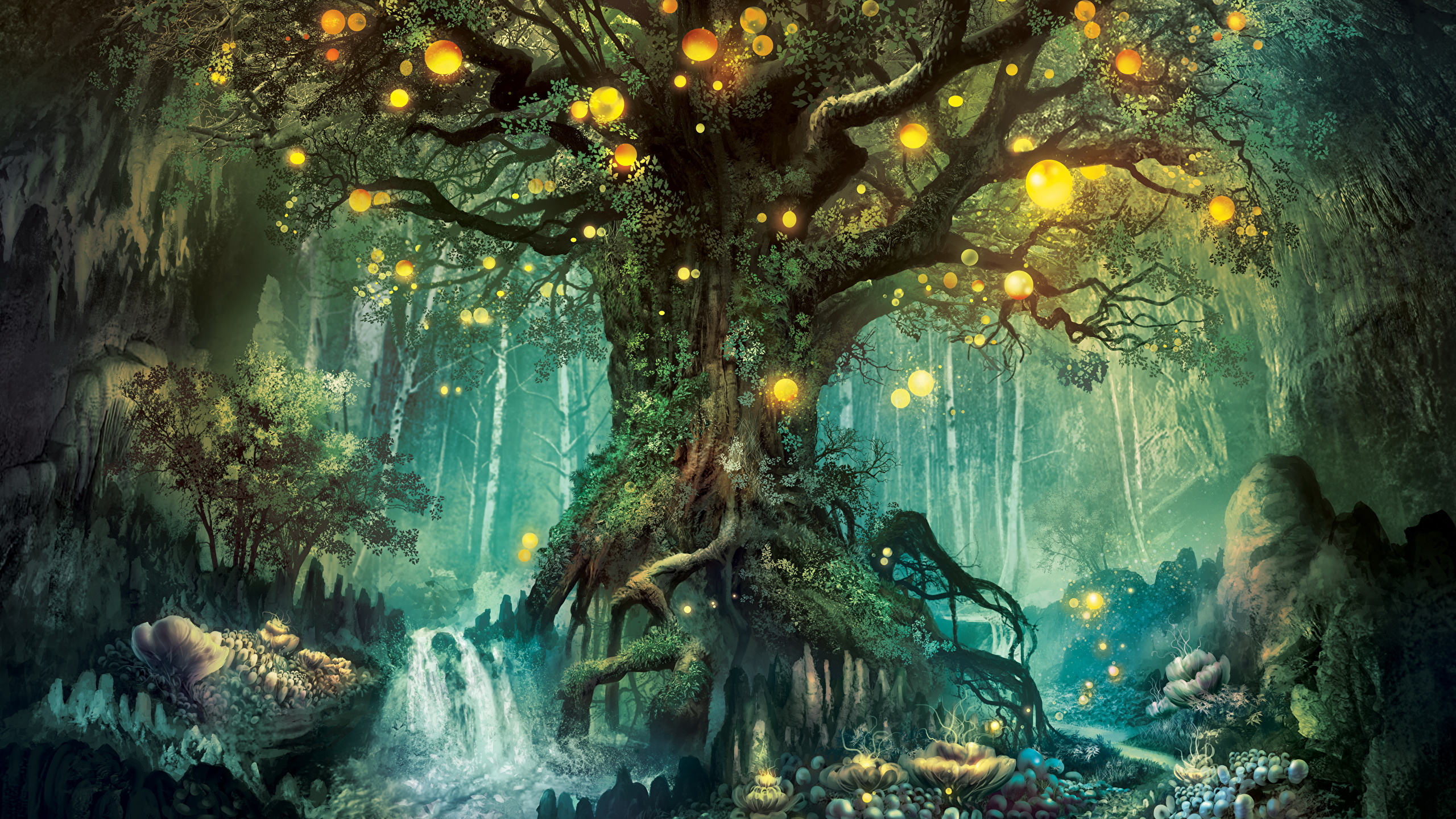 Fondos De Pantalla Mundo Fant Stico Bosques Rboles Fantas A Wallpaper