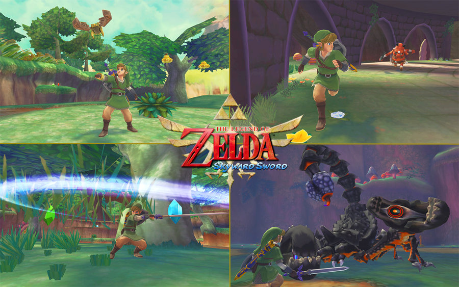 The Legend Of Zelda Skyward Sword Re For Wii