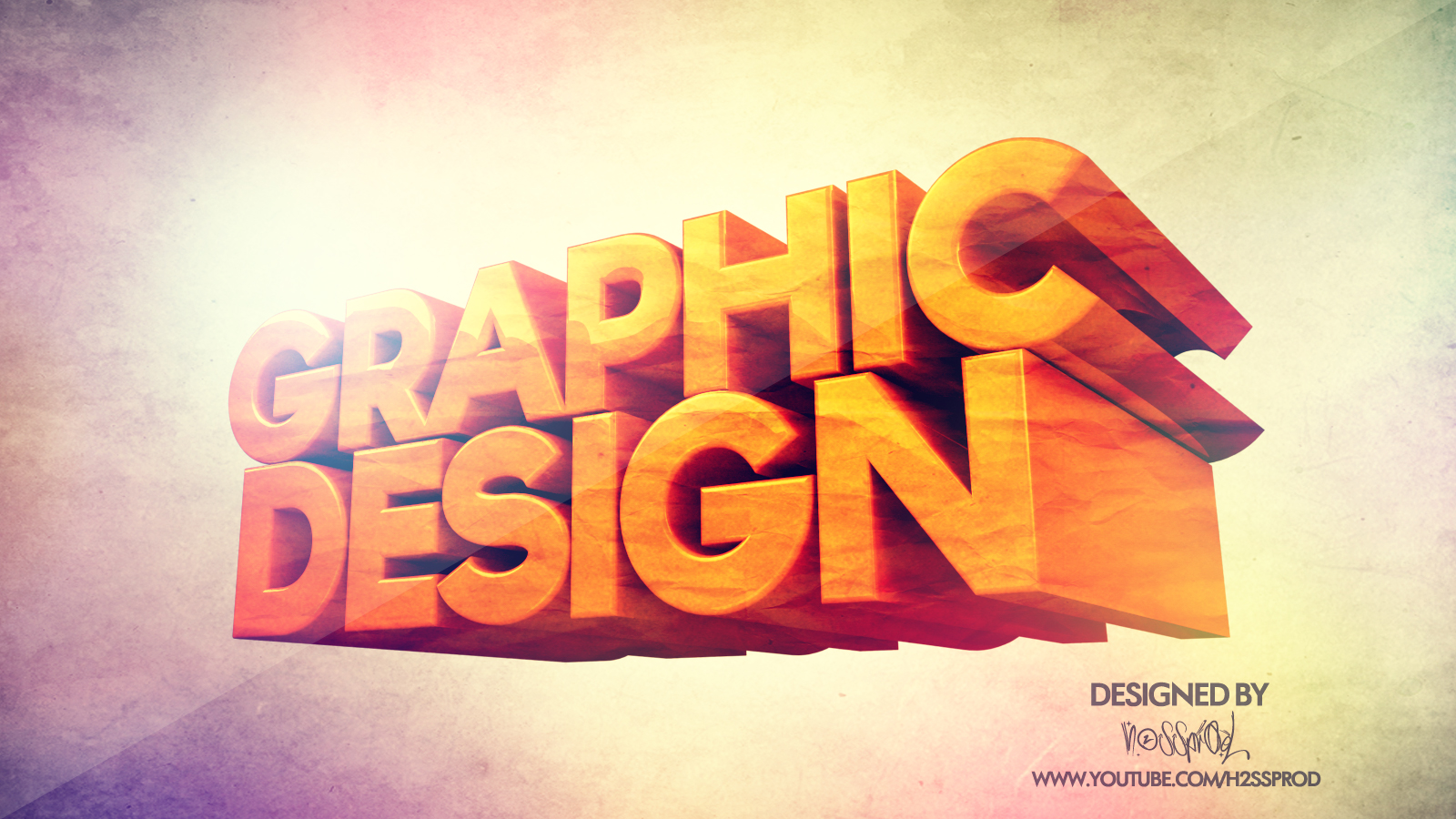 Wallpaper Graphic Design 3d By H2ssprod