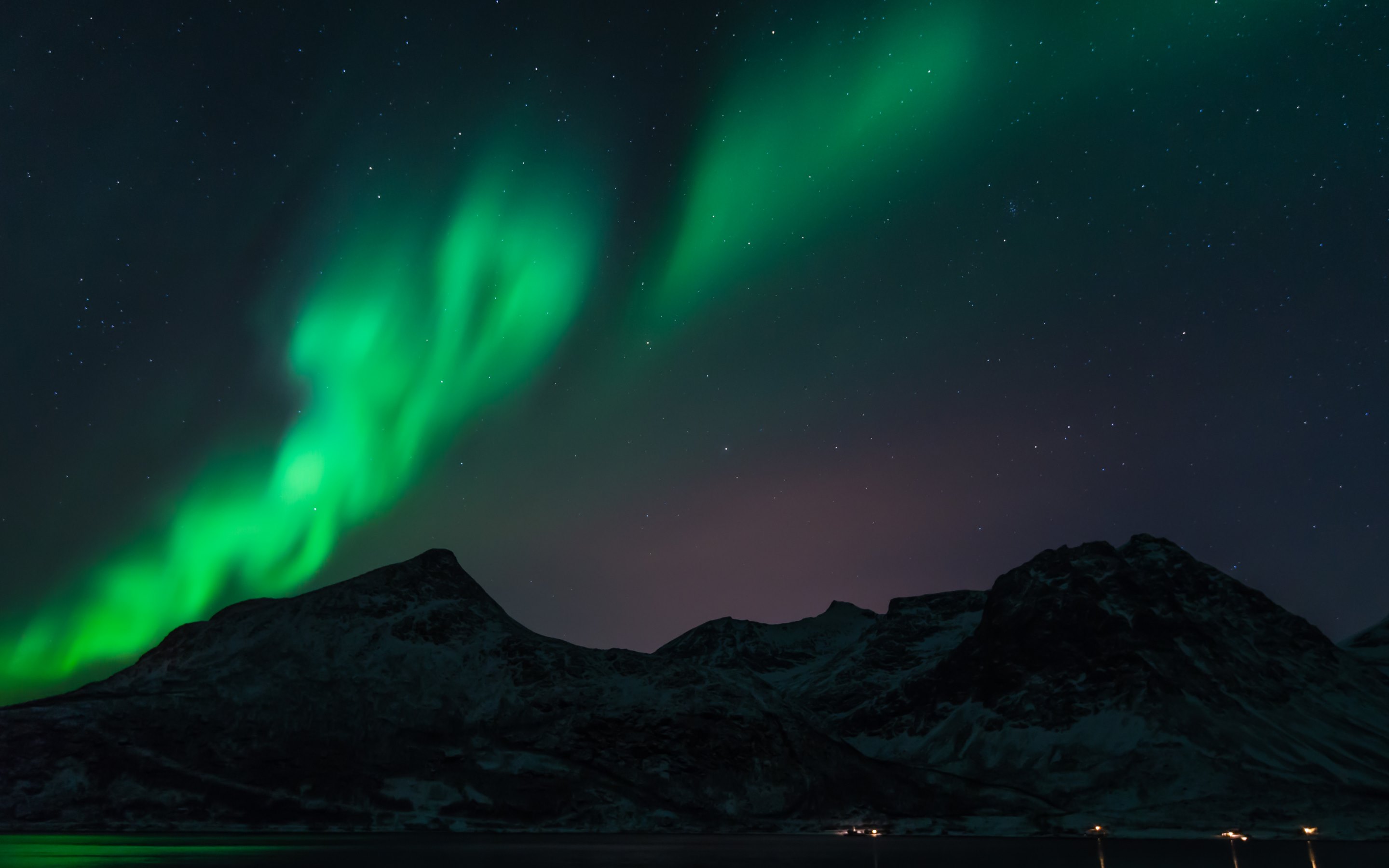 Aurora Borealis In Norway HD Wallpaper 4k