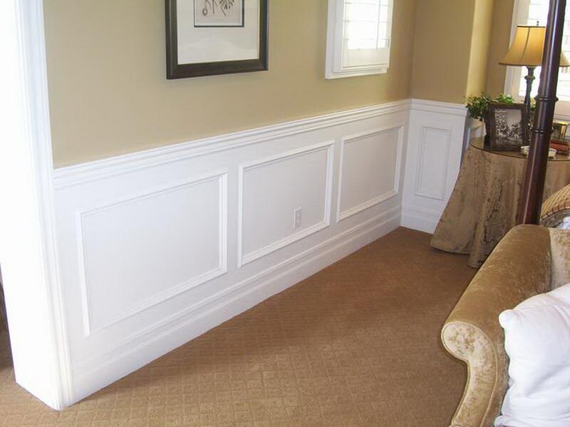 Simple Ways To Install Faux Wainscoting Wallpaper Wood