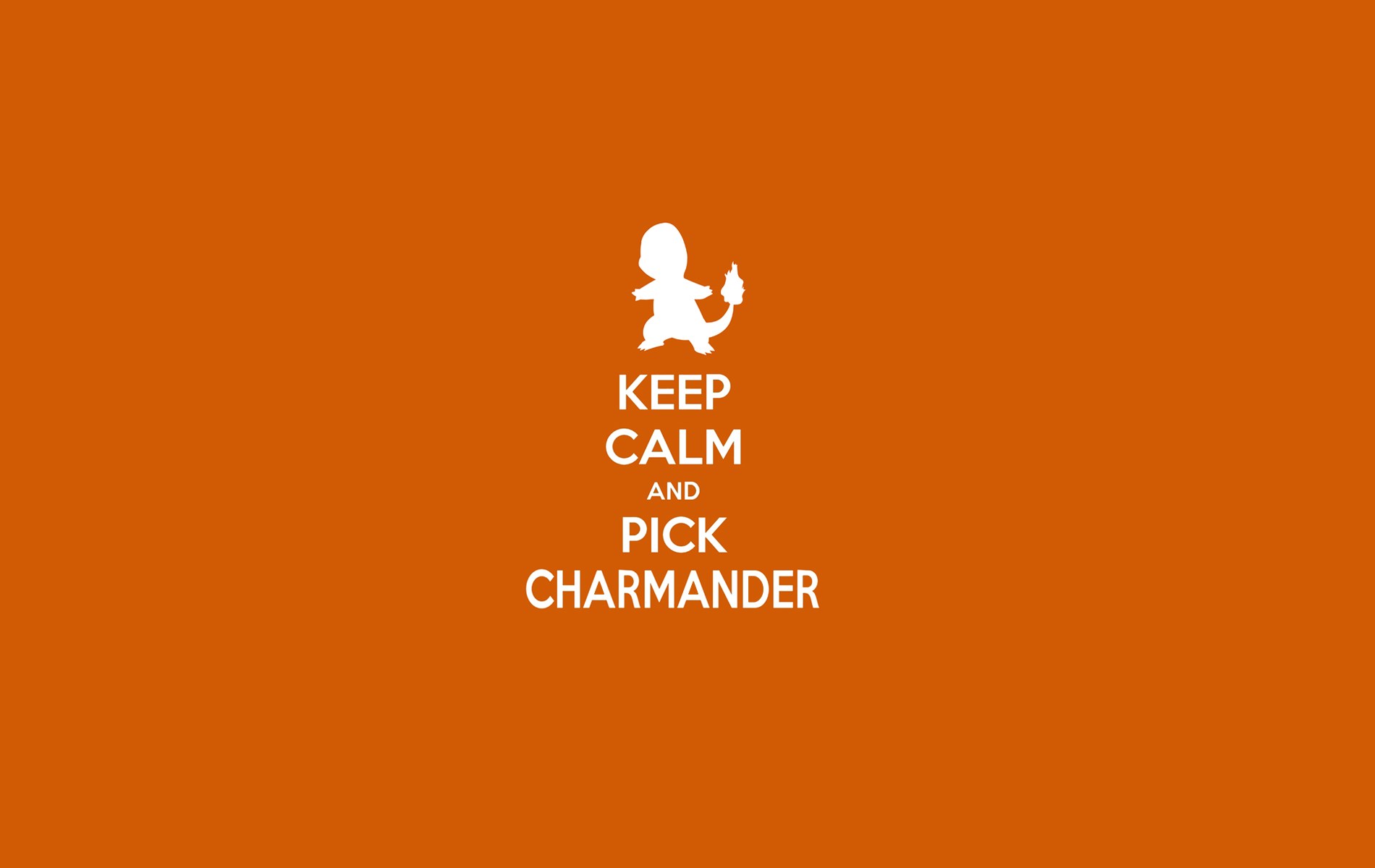 keep calm orange pokemon charmander hd wallpaper   Magic4Wallscom 1900x1200