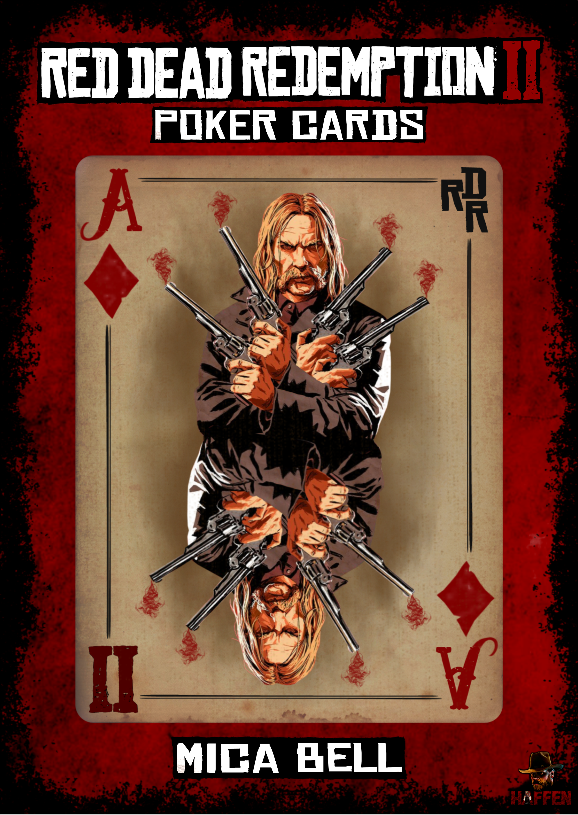 Rdr2 Poker Serie No Mica Bell Ace Of Diamonds Phone