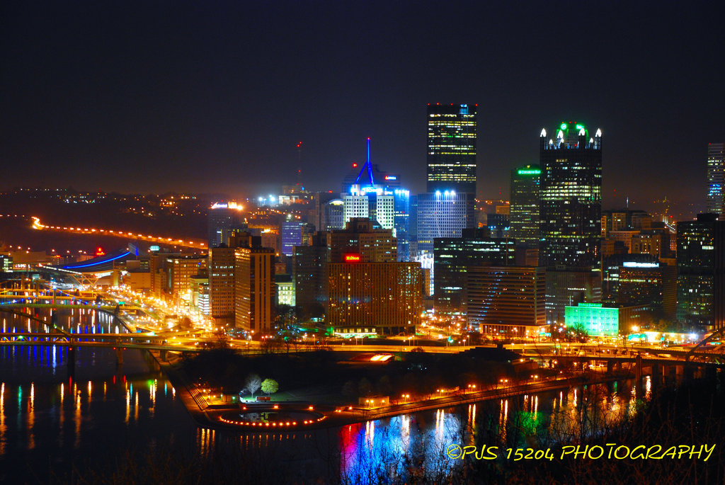 Pittsburgh Skyline By Pjs15204