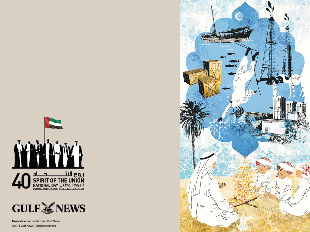 Memorative National Day Wallpaper Gulfnews