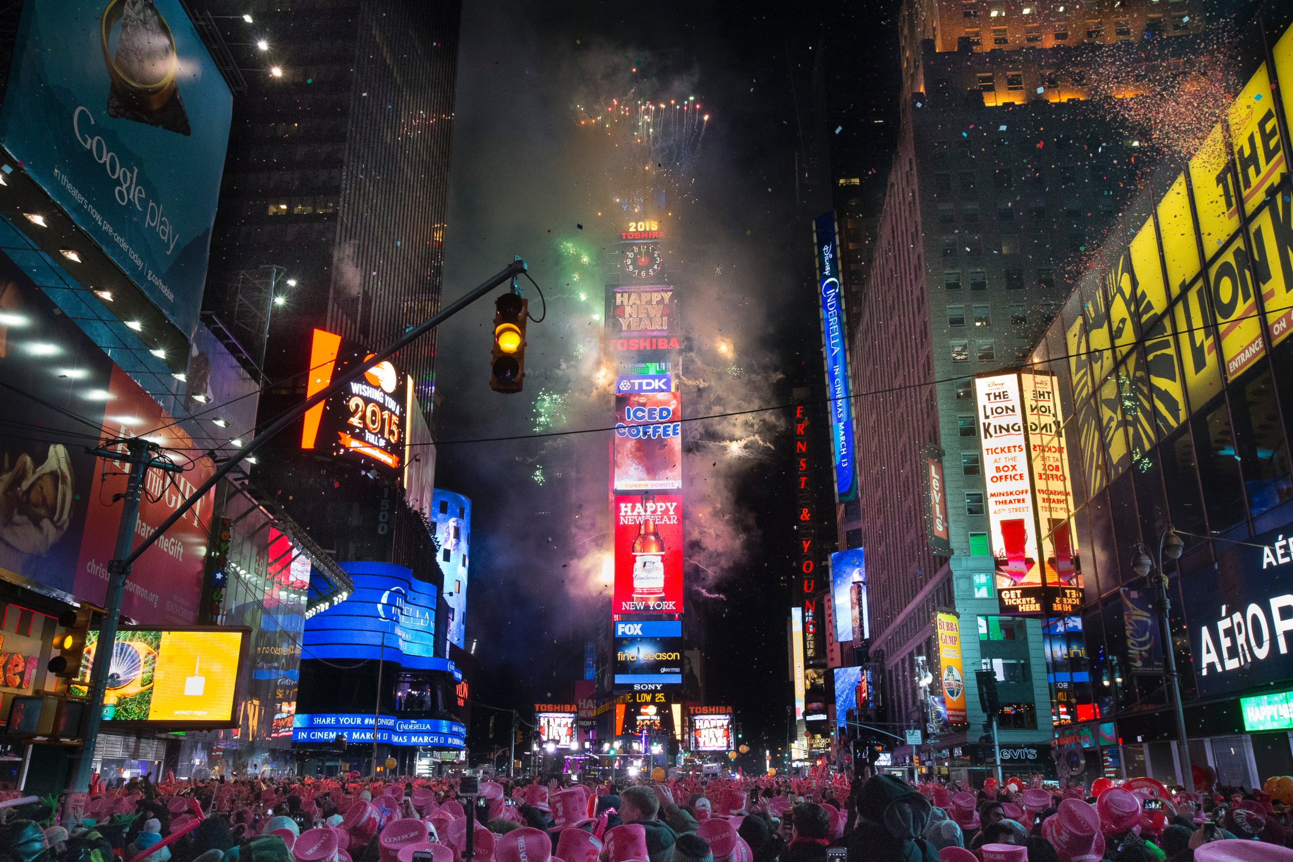 Times Square New Year S Eve Wallpaper