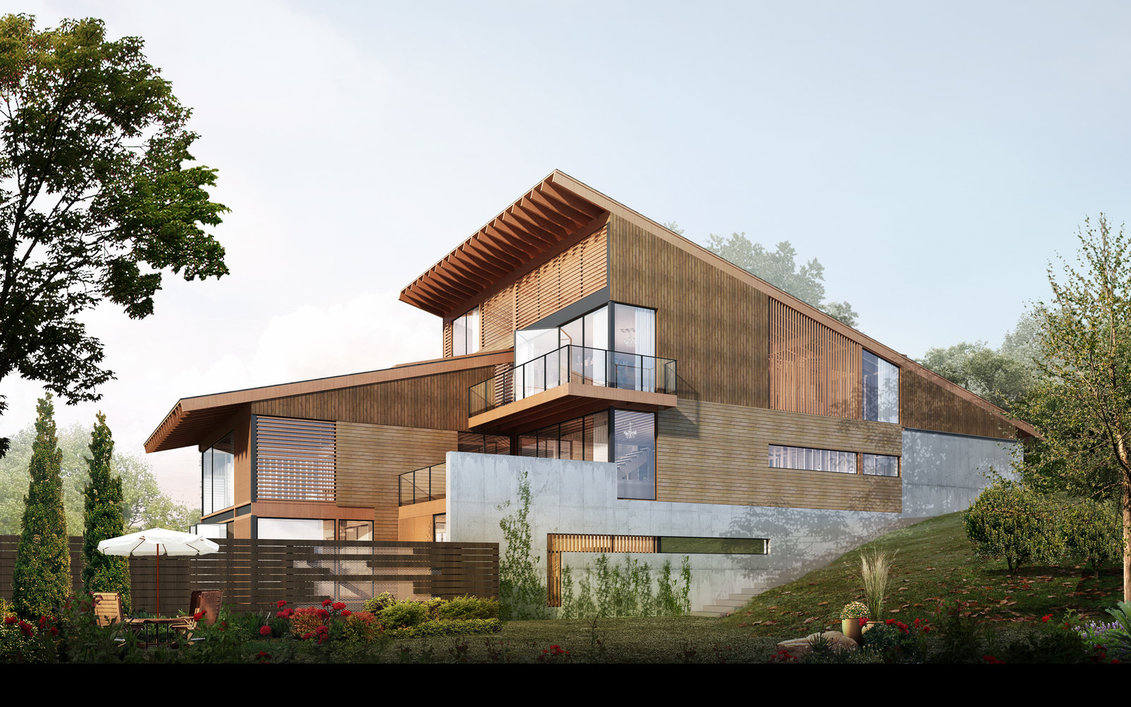 🔥 Free download Toronto House Canada Render Concrete by Wittermark