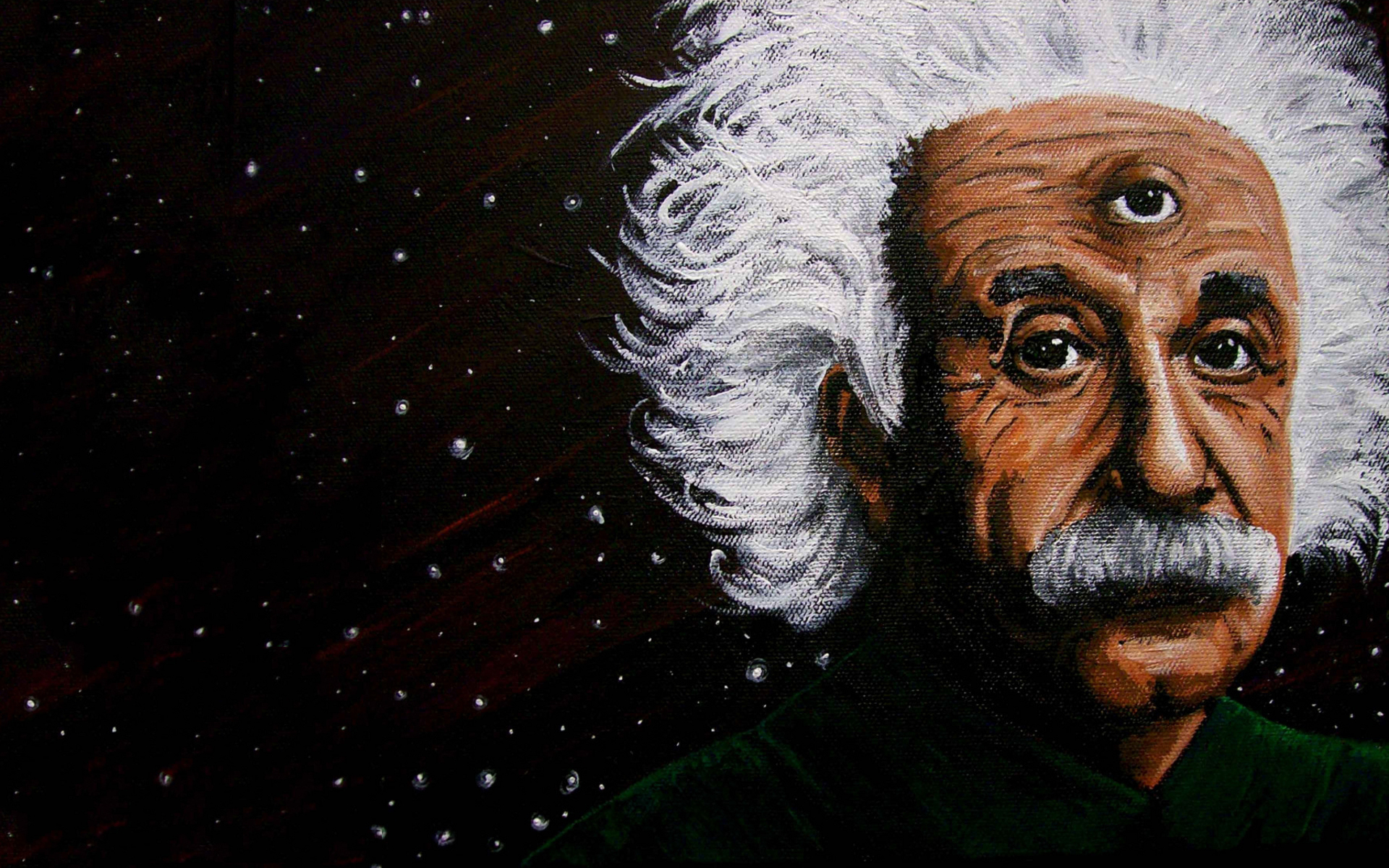 Premium AI Image  A colorful portrait of Albert Einstein shown in a  colorful painting 4 of 4