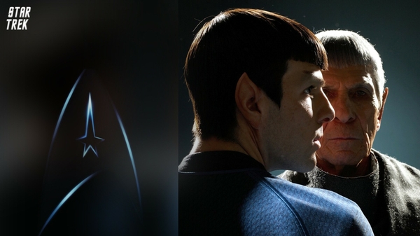 Spock Star Trek Leonard Nimoy Zachary Quinto Wallpaper