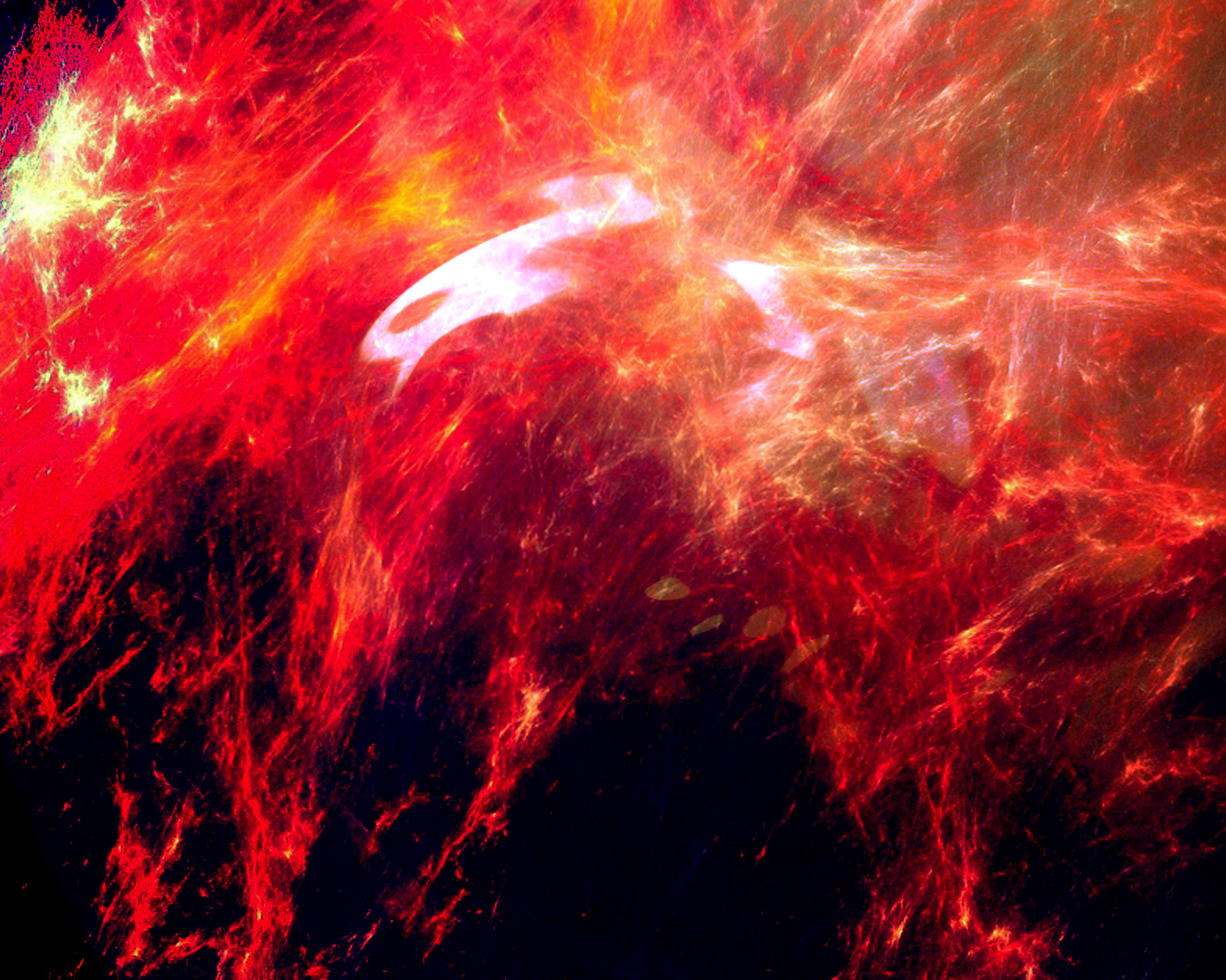 Abstract Background Fiery By Kruoidragon
