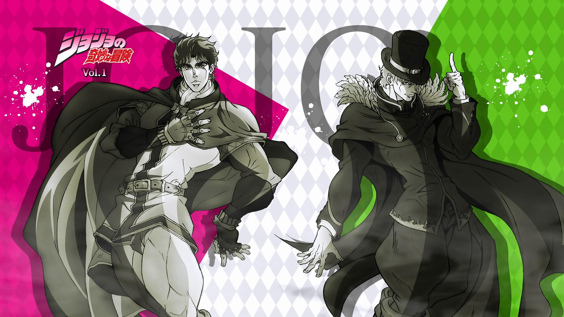 Background Of The First Jjba Bd Dvd Glorious Posing