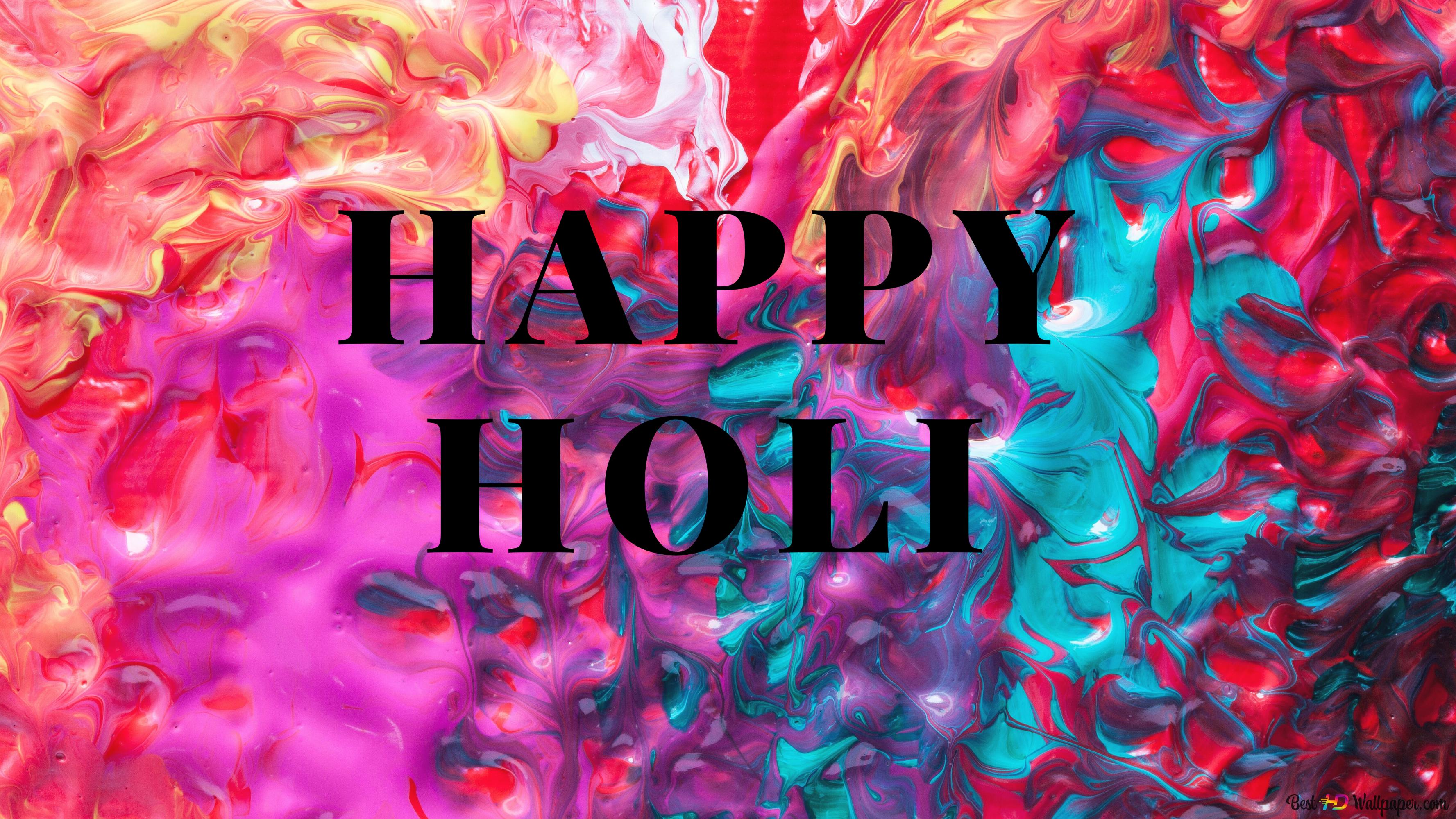 Happy Holi 4k Wallpaper