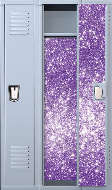 Fairy Dust Tanzanite Full Length Magic School Locker Wallpaper Set