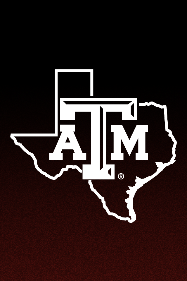Texas Aggie Fade to Black Helmet iPhone Background by TheAggie on
