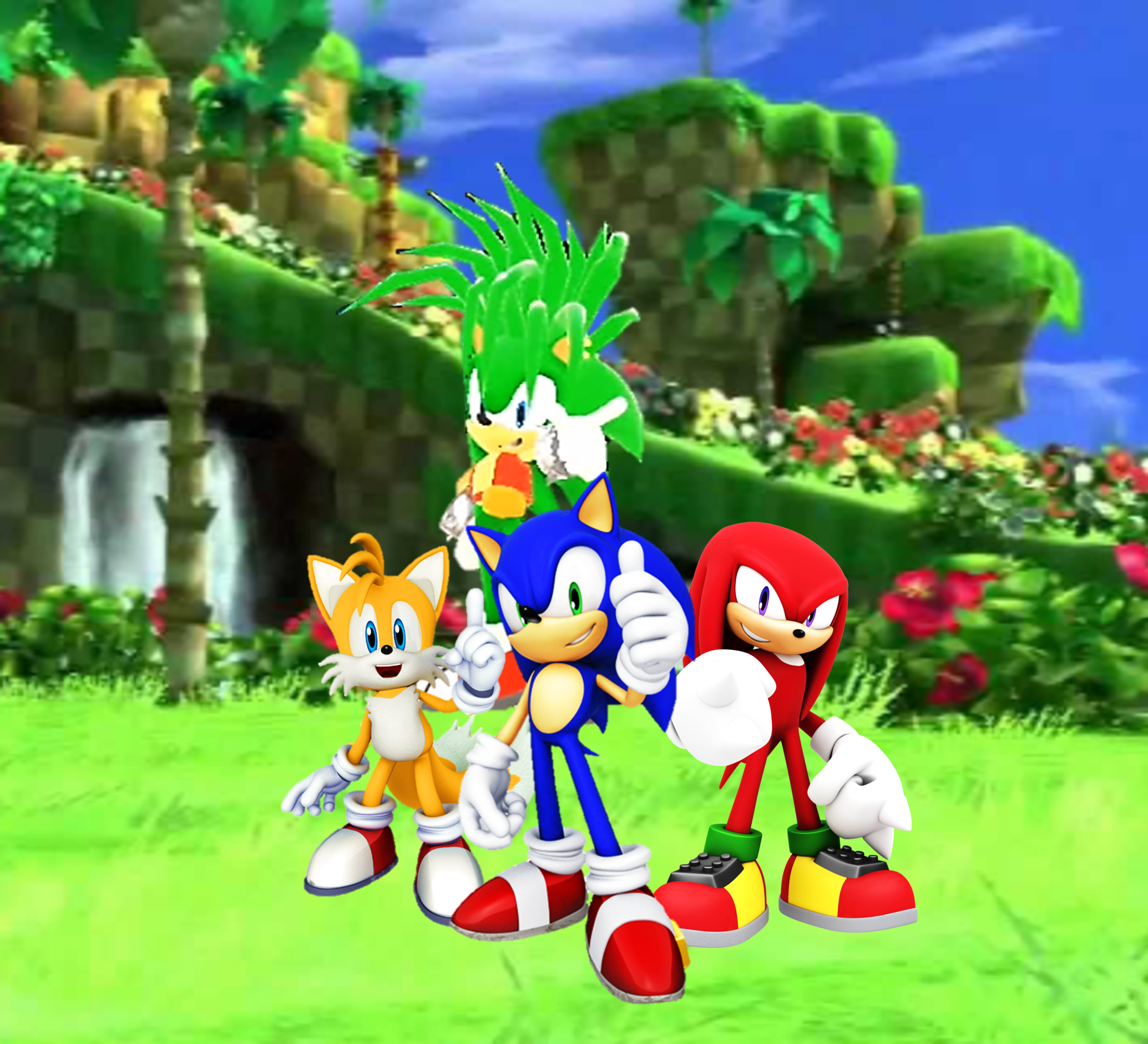 Sonic The Hedgehog Image Tails Knuckles And His Brother