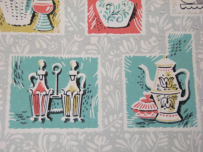 50s vintage wallpaper for your retro kitchen 687x514