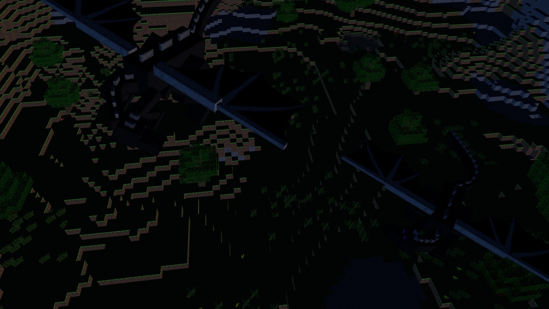 Ender Dragons HD Wallpaper Background Image Id