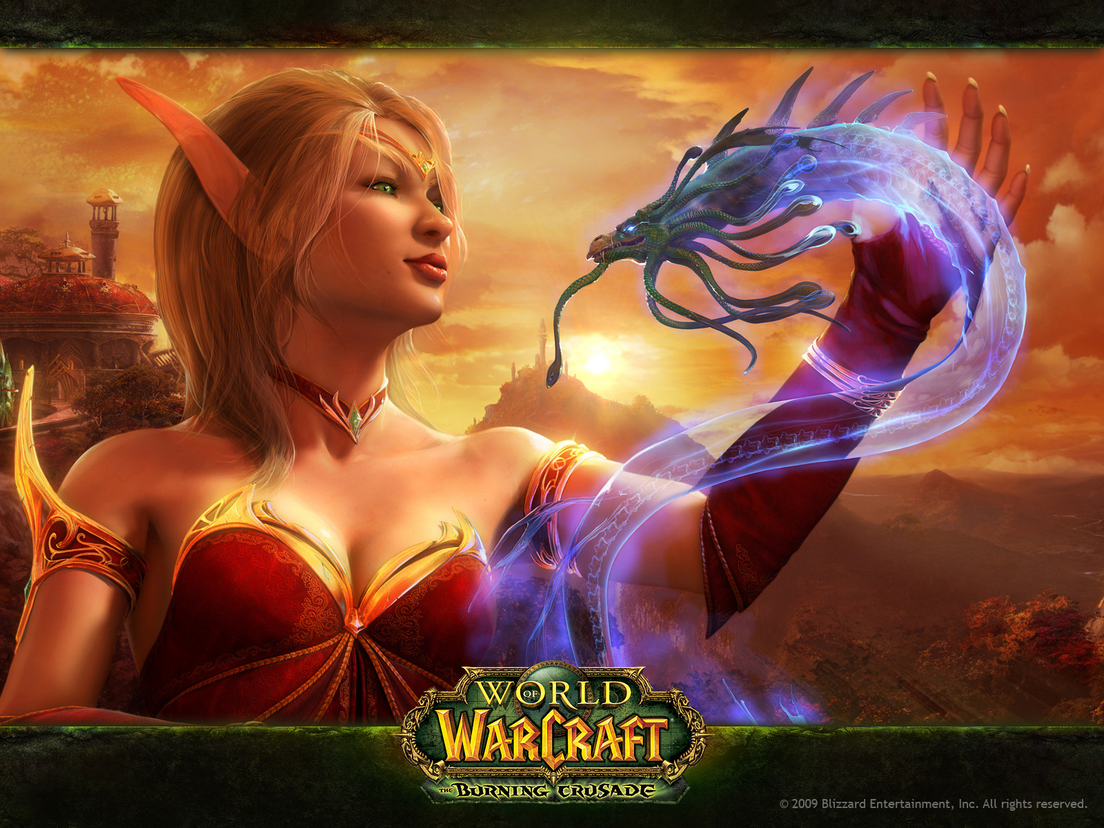World Of Warcraft Game Wallpaper HD Background
