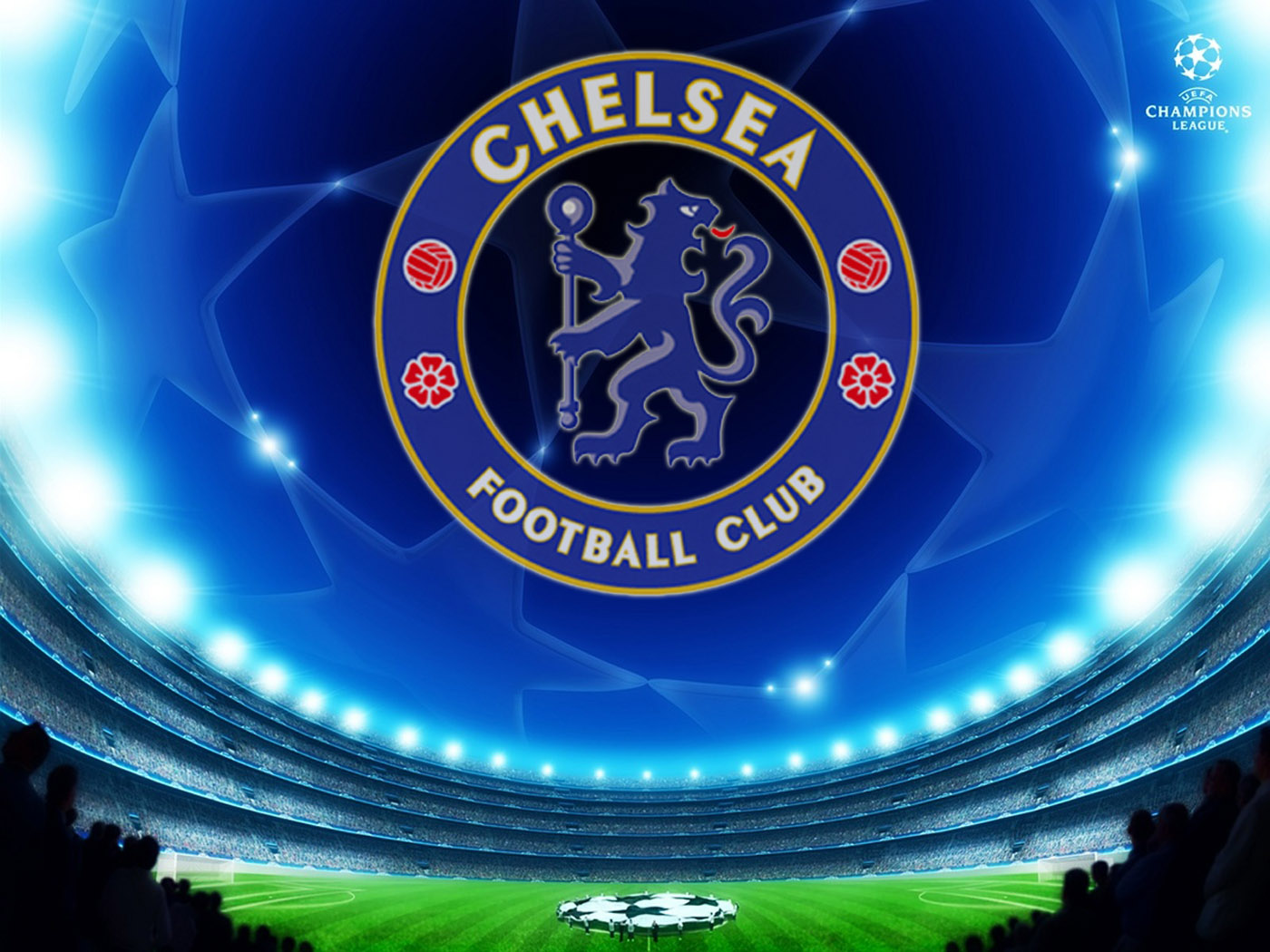 Football Young Stars Chelsea Logo HD Wallpaper