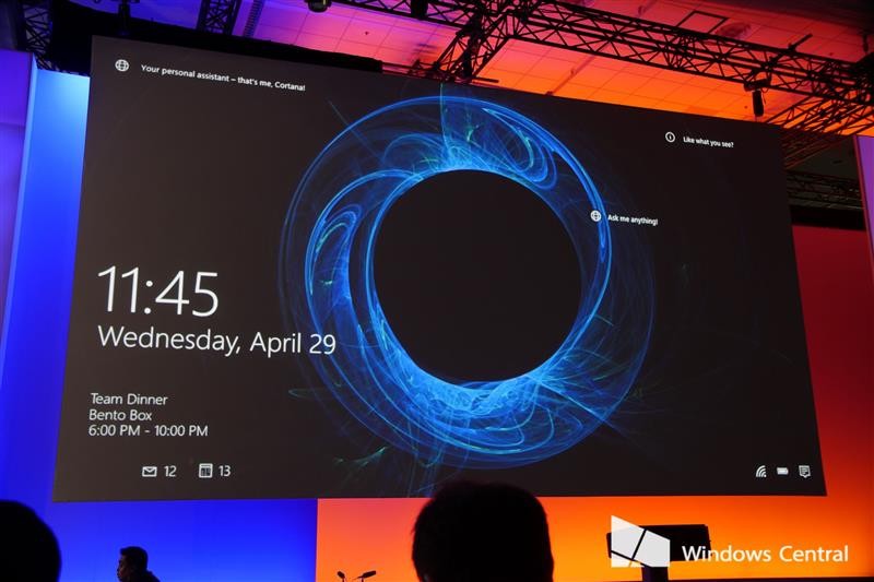 More Windows 10 features like Windows Spotlight lockscreen shown at